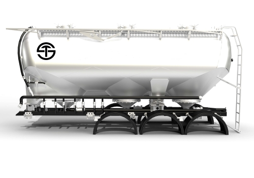 Aluminum Silo Trailer